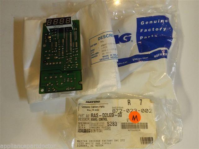 Maytag Amana Microwave RAS-D2LED-00 BOARD, CONTROL NEW IN BOX Maytag Amana Microwave RAS-D2LED-00 BOARD, CONTROL NEW IN BOX